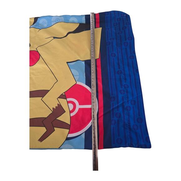 Pokemon Pikachu Electric Ignite Nintendo Pillow Case Standard Size 20"x30" NW - Picture 3 of 4